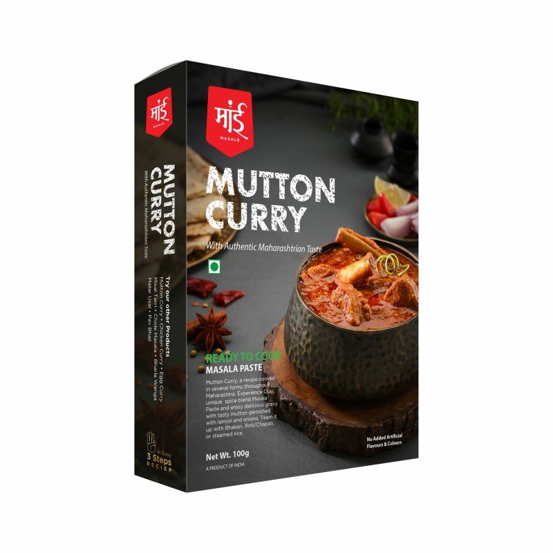 Maai Masale - Mutton Masala Curry Paste, Ready to Cook Spice Mix l Easy to Make Instant Masala Curry Paste