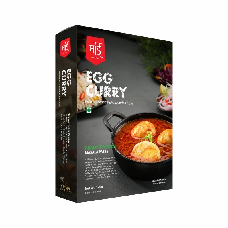 Maai Masale - Masala Egg Curry Paste, Ready to Cook Spice Mix l Easy to Make Instant Masala Curry Paste